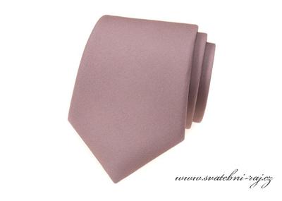 Pánská kravata v barvě mauve - Obrázok č. 1