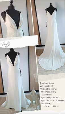 Svatební / popůlnoční šaty Asos NOVÉ - Obrázok č. 1